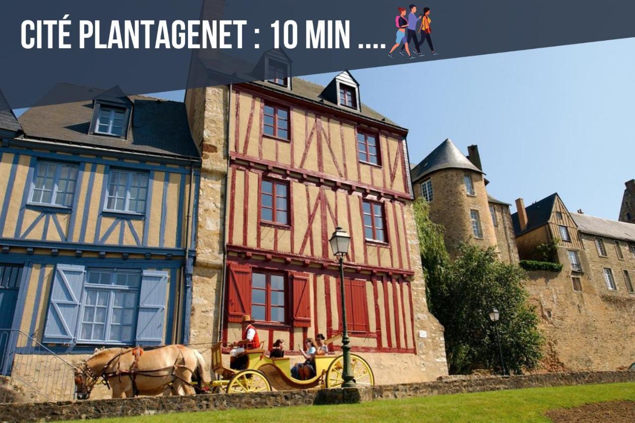 Sweet Nina Jazz Appartement Pour 5 Voyageurs, Situe A La Place De La Republique, Avec Parking Et Lit Queen Size Le Mans Buitenkant foto