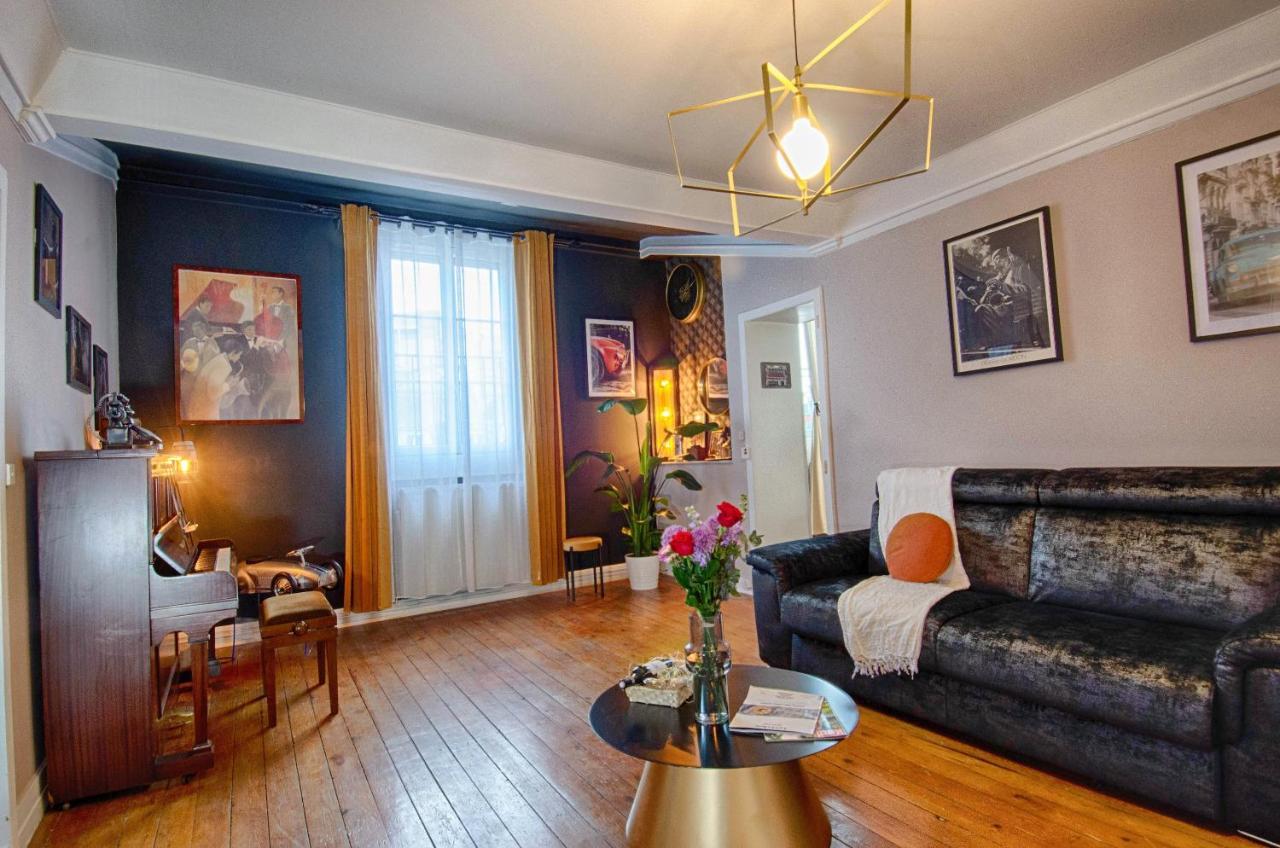 Sweet Nina Jazz Appartement Pour 5 Voyageurs, Situe A La Place De La Republique, Avec Parking Et Lit Queen Size Le Mans Buitenkant foto